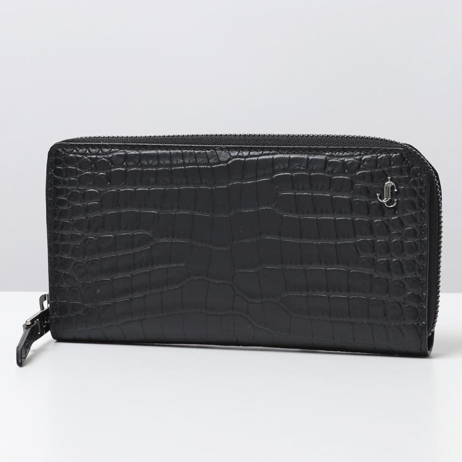 JIMMY CHOO Jimmy Choo ジミーチュウ ラウンドファスナー長財布 JIMMY CHOO Jimmy Choo ジミーチュウ ラウンドファスナー長財布