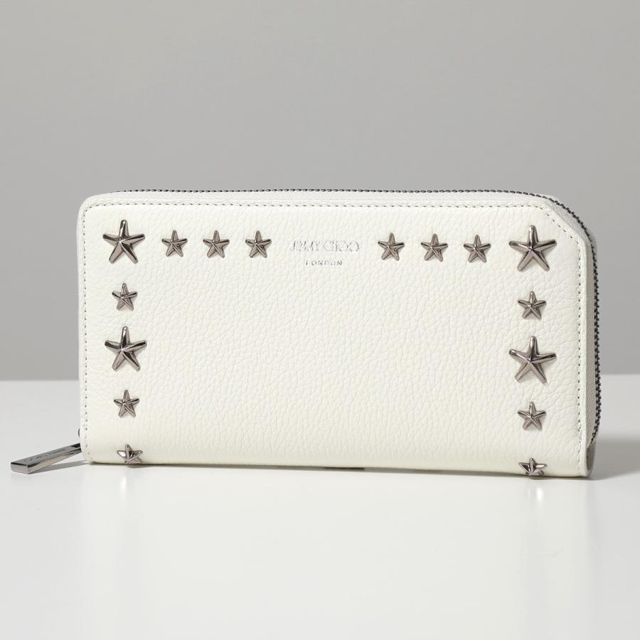 JIMMY CHOO Jimmy Choo ジミーチュウ ラウンドファスナー長財布 