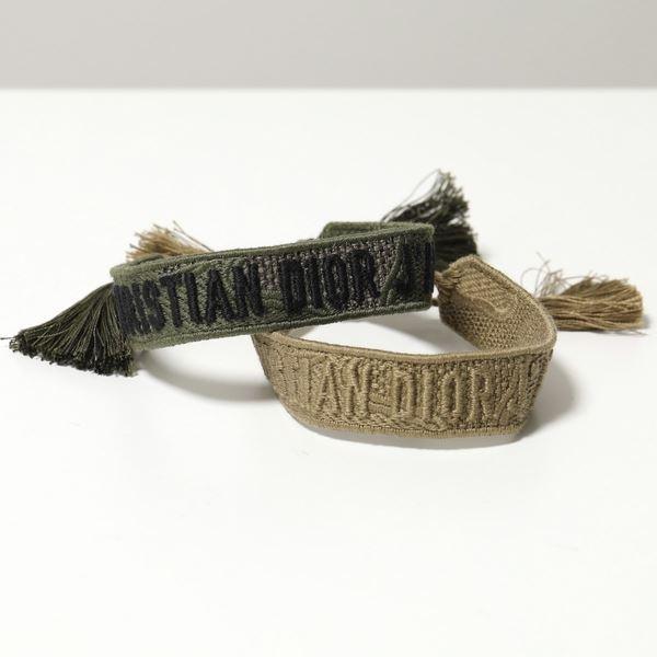 Dior ディオール B0961 Adrco Textile Jadior Bracelet ブレスレット ミサンガ 2点セット 847 Cmbg Cmgr レディース インポートセレクト Musee 通販 Yahoo ショッピング