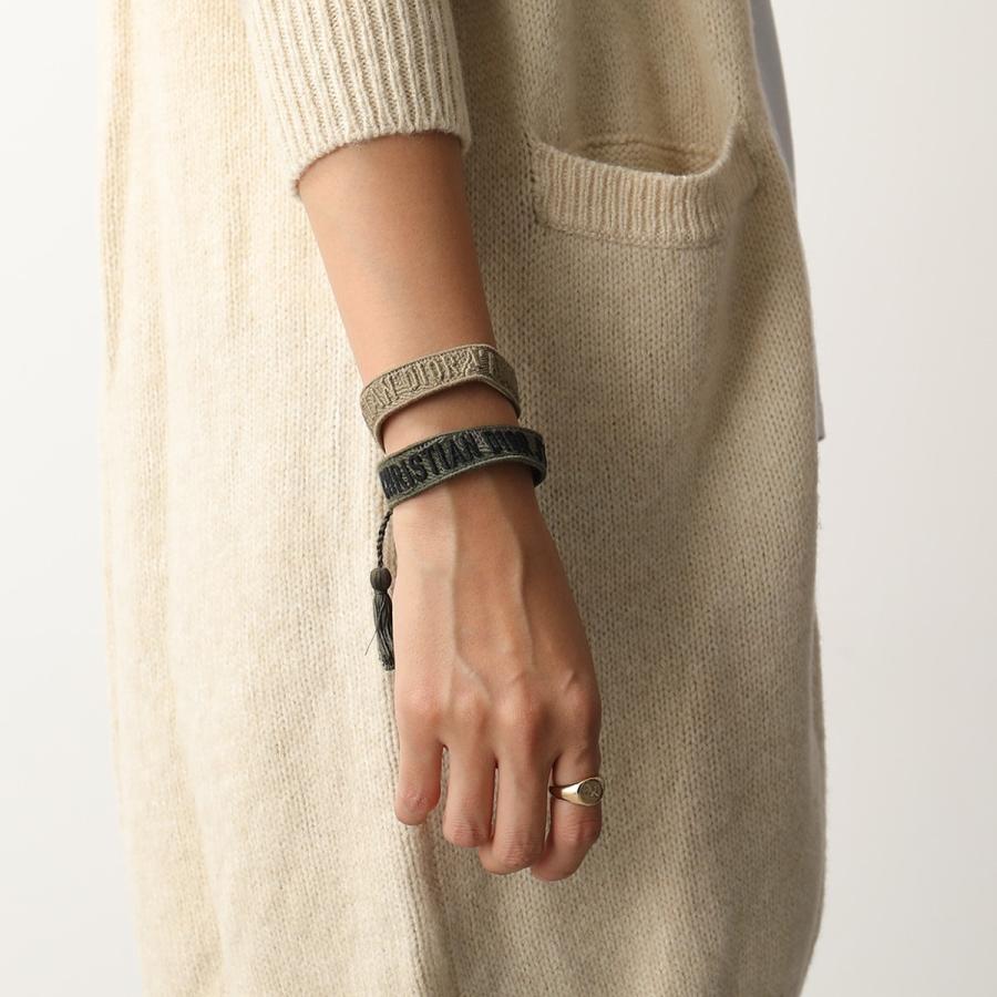 Dior ディオール B0961 Adrco Textile Jadior Bracelet ブレスレット ミサンガ 2点セット 847 Cmbg Cmgr レディース インポートセレクト Musee 通販 Yahoo ショッピング