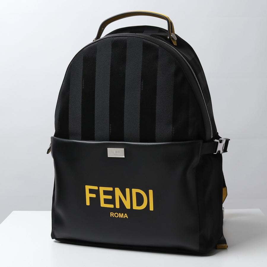 Fendi フェンディ 7vz053 Adma ナイロン レザー バックパック リュック ロゴ ストライプ 鞄 F0r2a メンズ インポートセレクト Musee 通販 Yahoo ショッピング