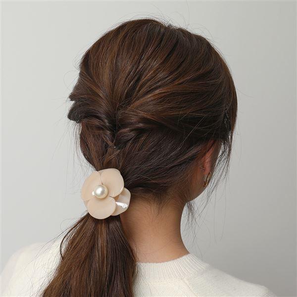 Alexandre De Paris アレクサンドル ドゥ パリ Apy 04 カラー2色 ヘアゴム 髪留め ヘアーアクセサリー 花 カメリア パール レディース インポートセレクト Musee 通販 Yahoo ショッピング