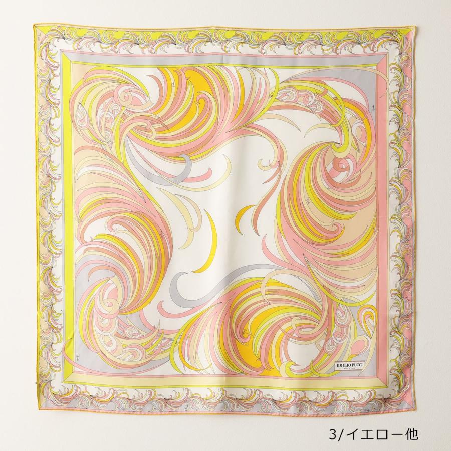EMILIO PUCCI エミリオプッチ JR509 カラー4色 イタリア製 大判 シルク 