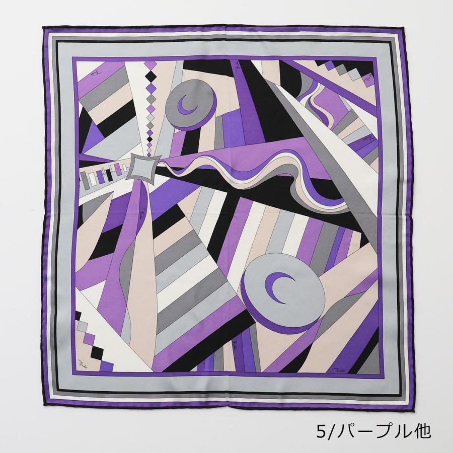 EMILIO PUCCI（エミリオプッチ） P2030 カラー4色 イタリア製 シルク