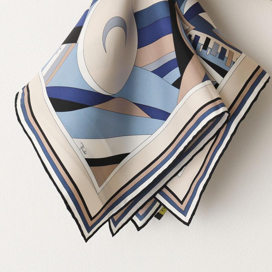 EMILIO PUCCI シルク スカーフ　イタリア製 EMILIO PUCCI（エミリオプッチ） P2030 カラー4色 イタリア製 シルク