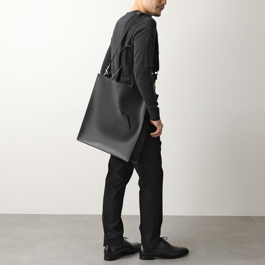 Valentino ヴァレンティノ Uy2b0731gui レザー Vltn トートバッグ ショルダーバッグ ポーチ付き 鞄 0no メンズ インポートセレクト Musee 通販 Yahoo ショッピング