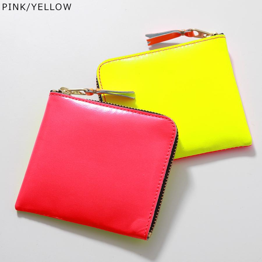 COMME des GARCONS コムデギャルソン SA3100SF SUPER FLUO WALLET カラー6色 レザー L字ファスナー コインケース ネオンカラー 蛍光 ミニ財布｜s-musee｜08