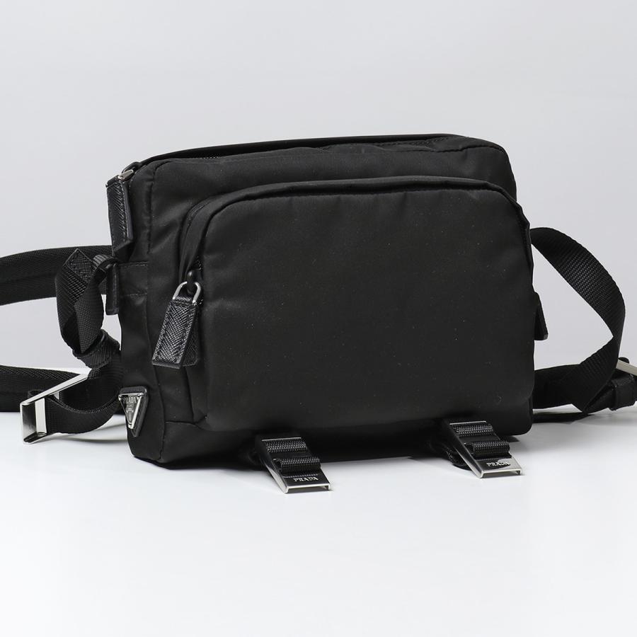 Prada プラダ 2vh043 973 テクニカルファブリック メッセンジャーバッグ ショルダーバッグ ナイロン 鞄 F0002 Nero メンズ インポートセレクト Musee 通販 Yahoo ショッピング