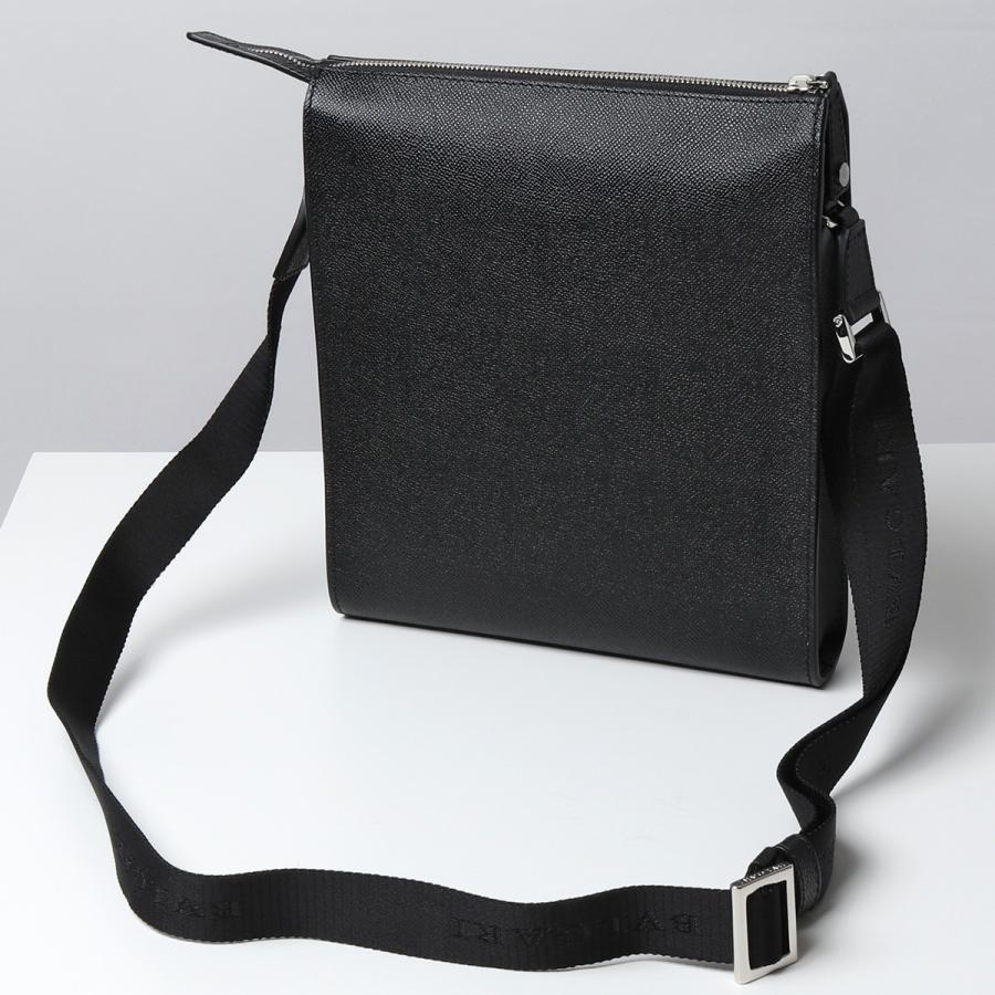 BVLGARI ブルガリ 37628 BB Man レザー メッセンジャーバッグ BVLGARI ブルガリ 37628 BB Man レザー メッセンジャーバッグ