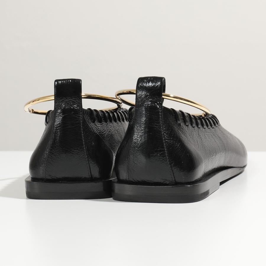 JIL SANDER ジルサンダー JS30217A 13023 Ballerina バレリーナ ローファー アンクルリング バレエシューズ