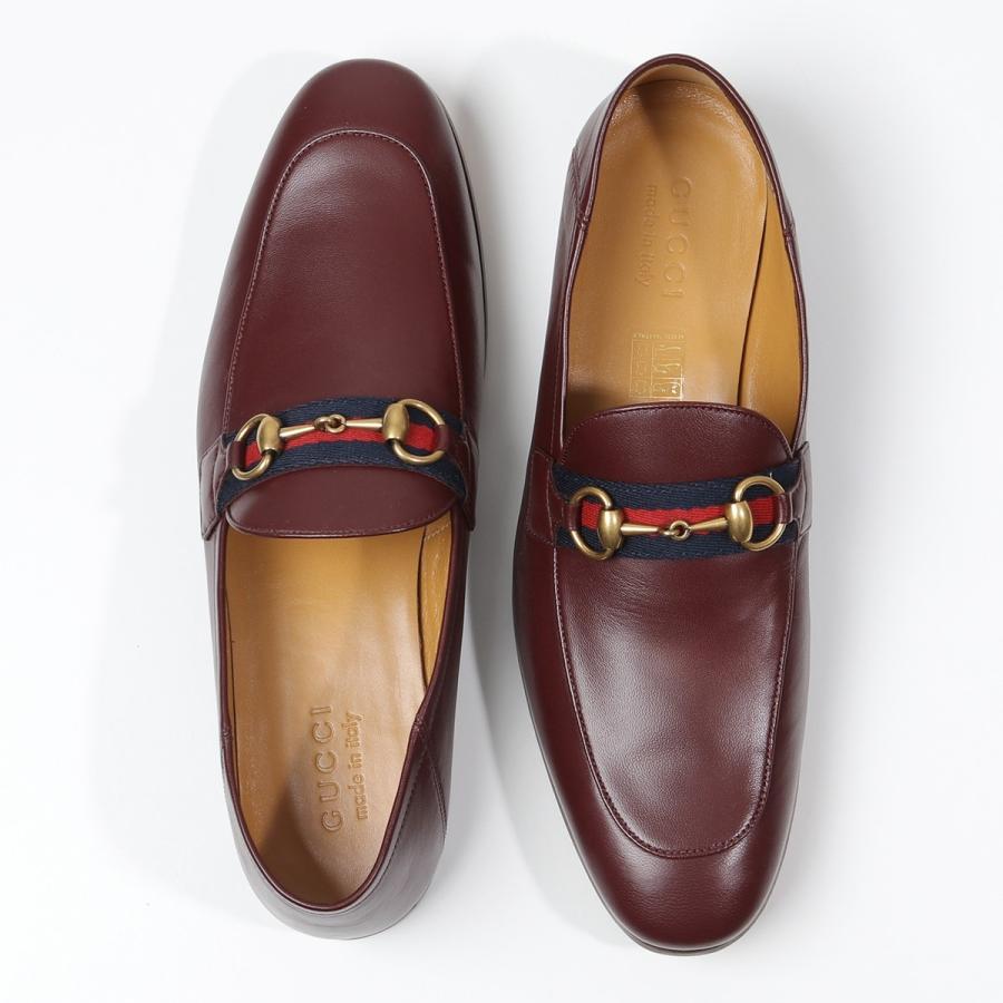 GUCCI グッチ 581513 DLCC0 ウェブストライプ レザー ホースビット GUCCI グッチ 581513 DLCC0 ウェブストライプ レザー ホースビット