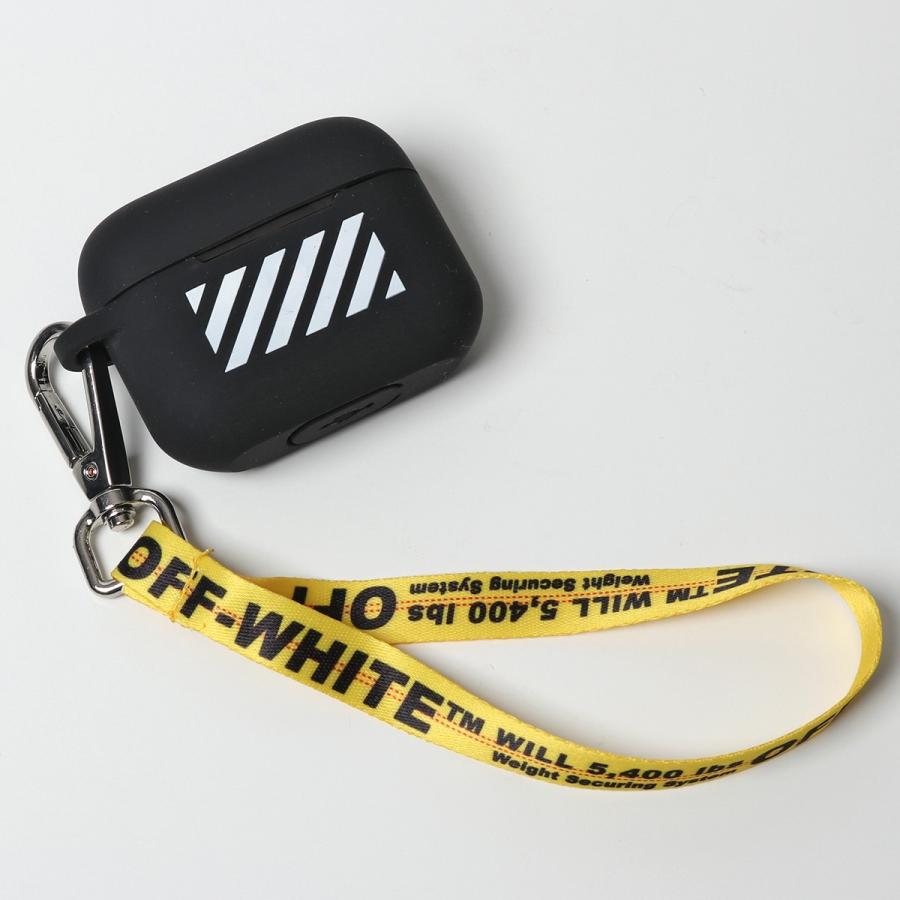Off White オフホワイト Virgil Abloh Omzg043r21pla001 Diag Slicon Airpods Pro イヤホンケース エアーポッズ ロゴストラップ付き 1001 Black White メンズ インポートセレクト Musee 通販 Yahoo ショッピング