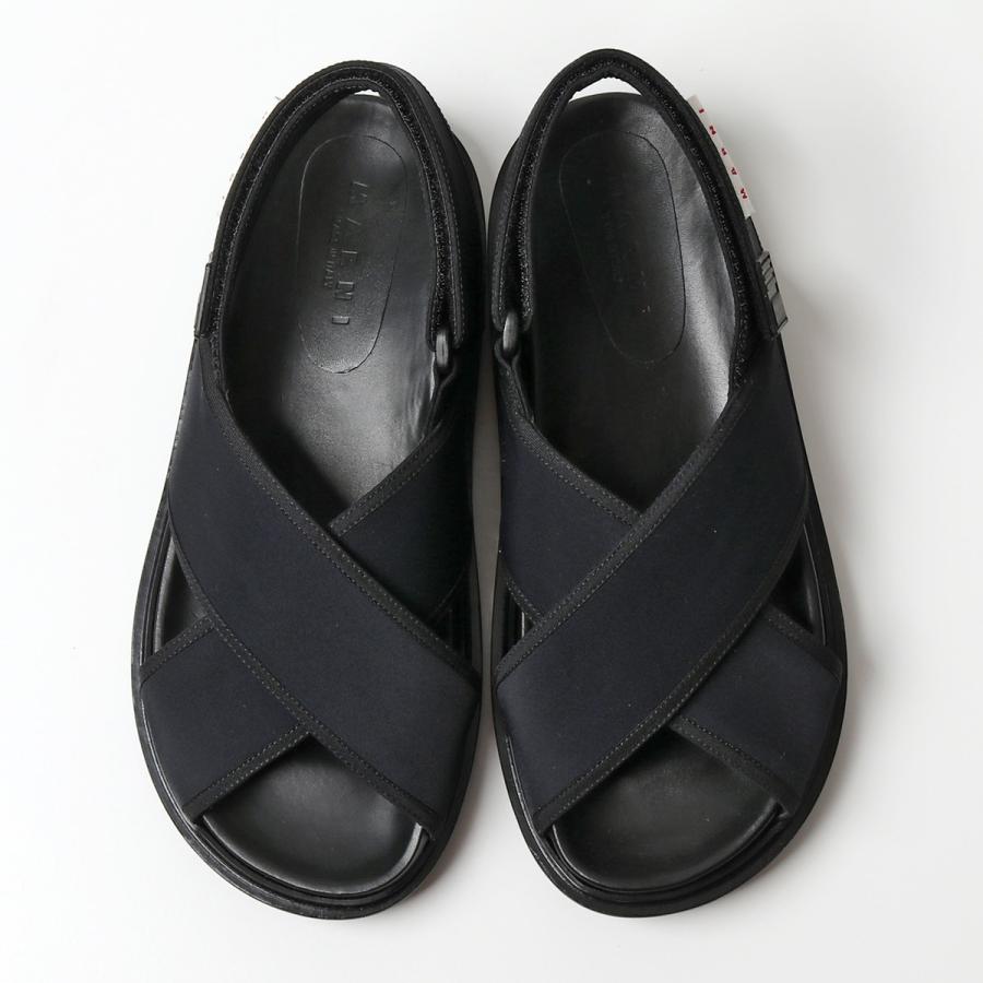 MARNI マルニ FBMR000801 TCR86 クロスベルト ロゴ サンダル MARNI マルニ FBMR000801 TCR86 クロスベルト ロゴ サンダル