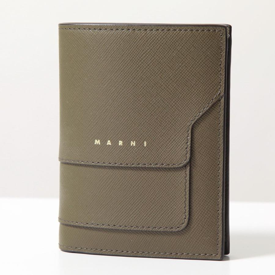 MARNI（マルニ） 二つ折り財布 PFMOQ14U07 LV520 メンズ サフィアーノ