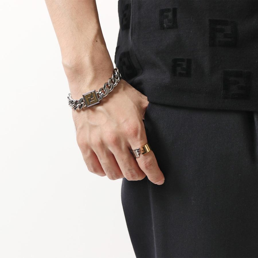 FENDI フェンディ 7AJ294 B08 BRACELET CHAIN FF チェーン FENDI フェンディ 7AJ294 B08 BRACELET CHAIN FF チェーン