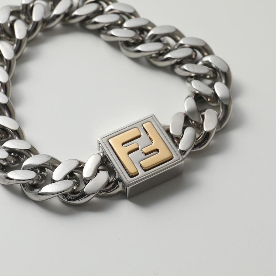 FENDI フェンディ 7AJ294 B08 BRACELET CHAIN FF チェーン FENDI フェンディ 7AJ294 B08 BRACELET CHAIN FF チェーン