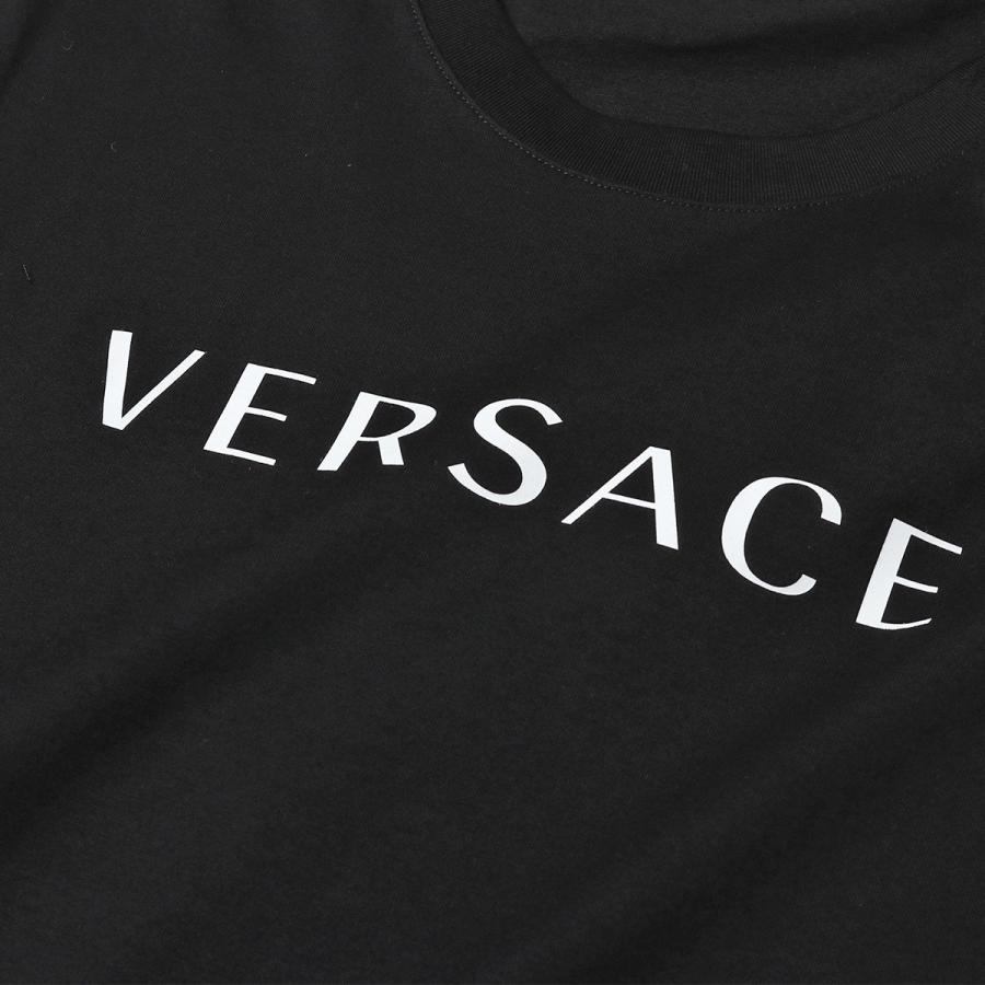 1 000円offクーポン対象 18日限定 Versace ヴェルサーチ A560 グレカ ロゴt クルーネック 半袖 Tシャツ カットソー コットン インポートセレクト Musee 通販 Yahoo ショッピング