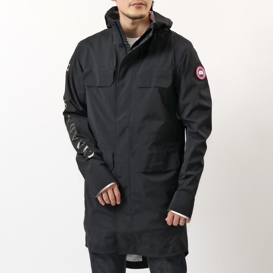 Canada Goose カナダグース 5607m Seawolf Jacket シーウルフ ジャケット フーテッド レインコート 61 Black メンズ インポートセレクト Musee 通販 Yahoo ショッピング