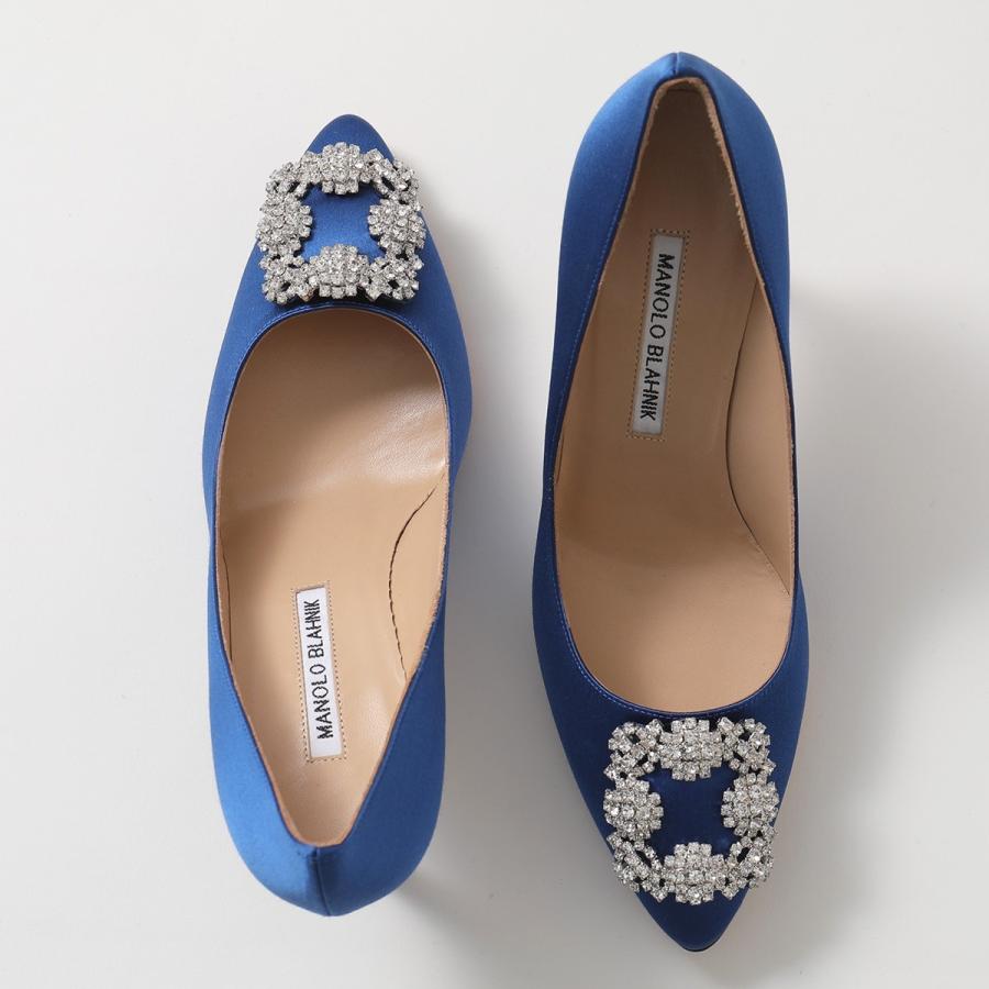 MANOLO BLAHNIK マノロブラニク パンプス HANGISI FMC SATIN 070 MANOLO BLAHNIK マノロブラニク パンプス HANGISI FMC SATIN 070