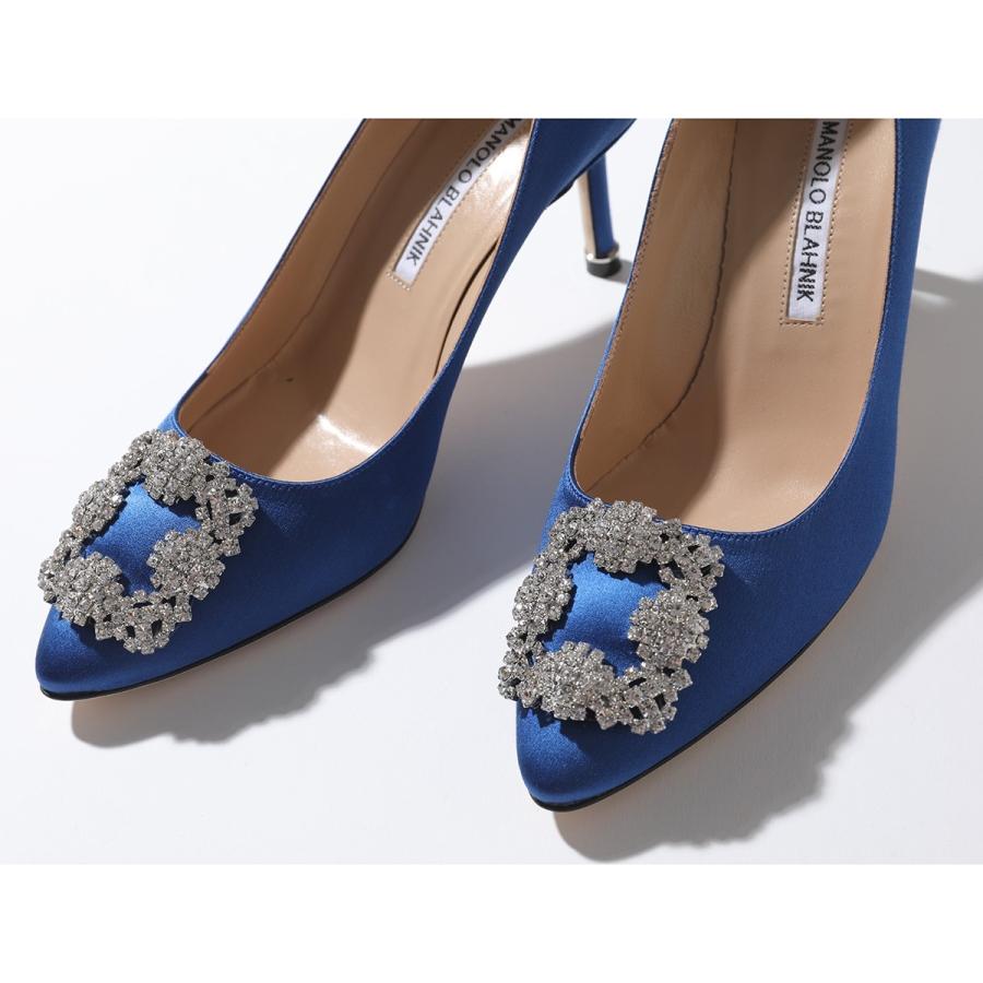 MANOLO BLAHNIK マノロブラニク パンプス HANGISI FMC SATIN 070 MANOLO BLAHNIK マノロブラニク パンプス HANGISI FMC SATIN 070