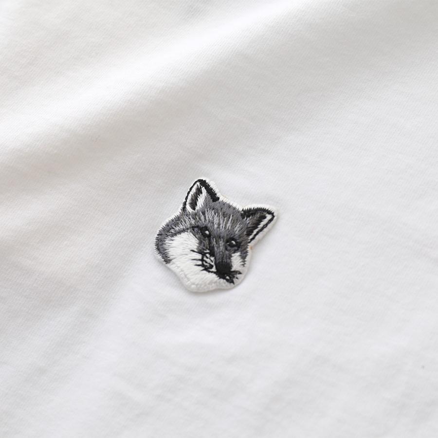 MAISON KITSUNE（メゾン キツネ） Tシャツ GREY FOX HEAD PATCH