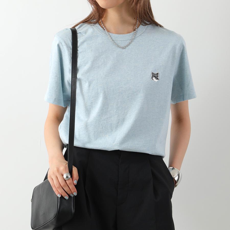 MAISON KITSUNE（メゾン キツネ） Tシャツ GREY FOX HEAD PATCH