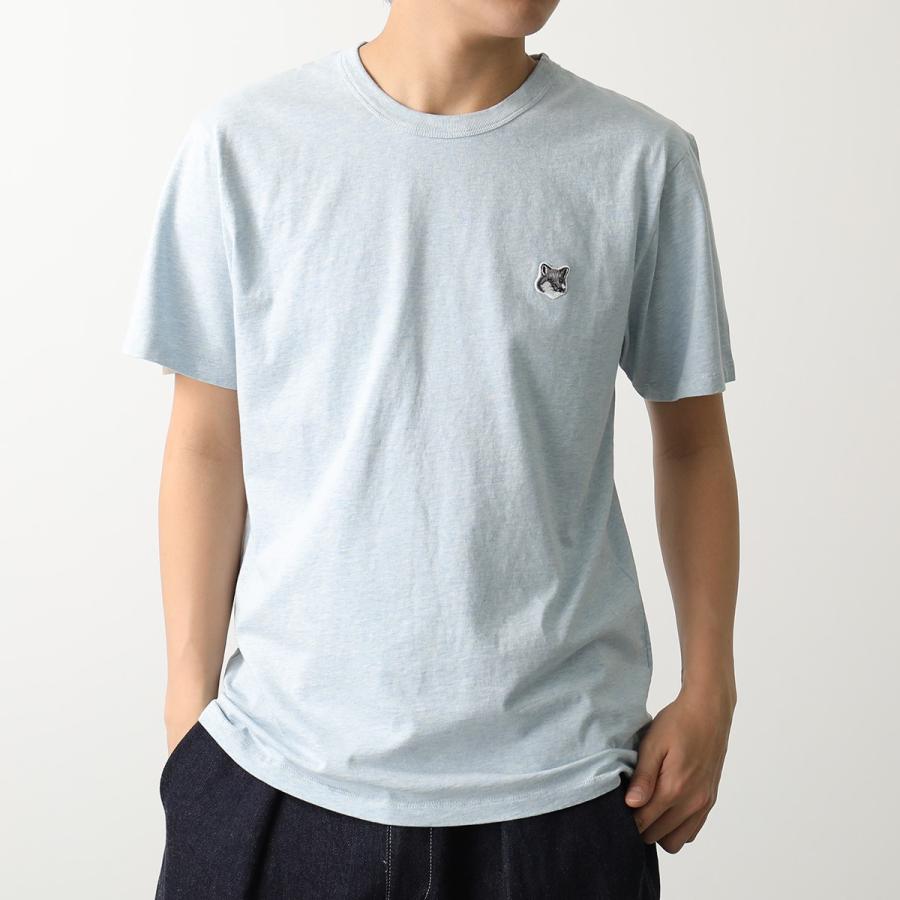 MAISON KITSUNE メゾンキツネ GREY FOX HEAD PATCH CLASSIC T