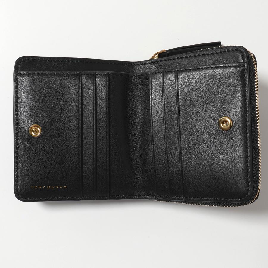 新品 トリーバーチ TORY BURCH 2つ折り財布 キラ ブラック Amazon | [トリーバーチ] キラ ダブルTロゴ キルティング 二つ折り財布