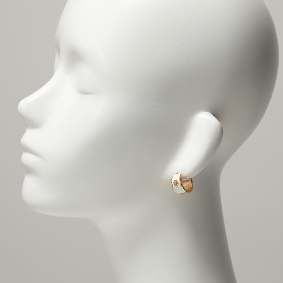 Tory Burch トリーバーチ Kira Enamel Huggie Hoop Earring カラー2色 キラ エナメル ハギー フープ ピアス アイコン レディース インポートセレクト Musee 通販 Yahoo ショッピング