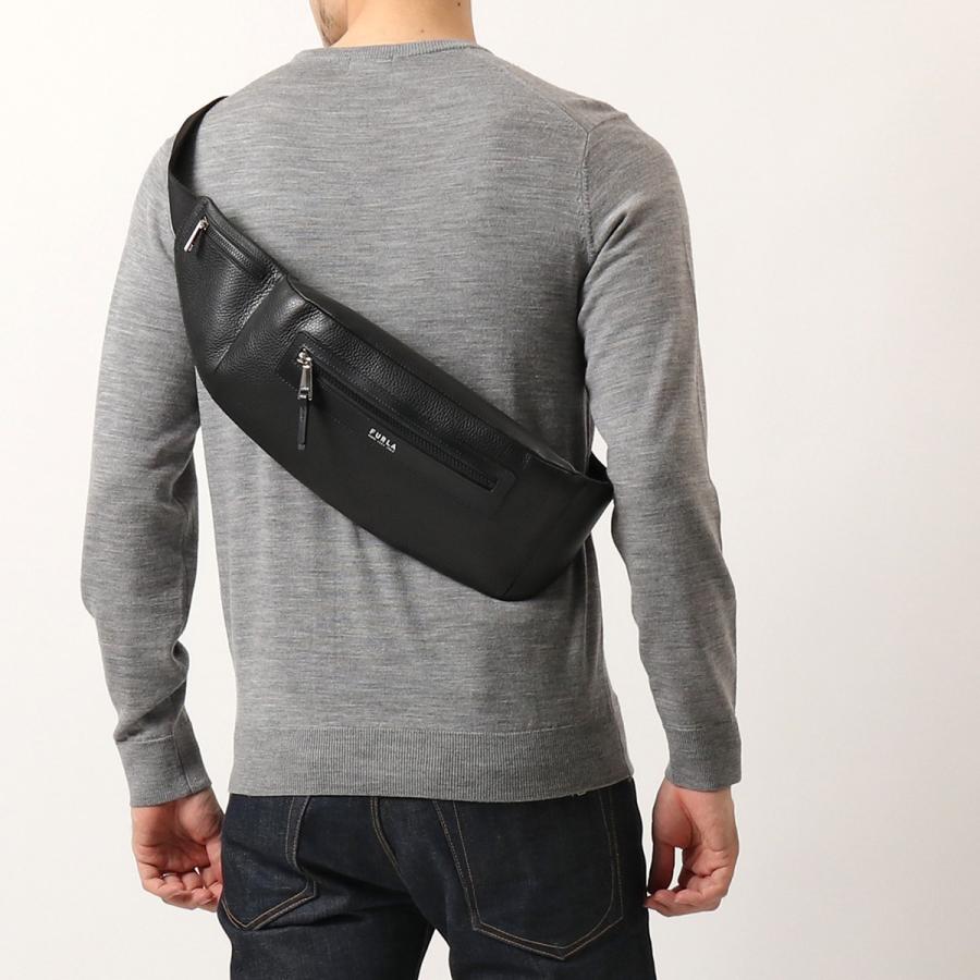 Furla MAN フルラ ボディバッグ MB00013 HSF000 O6000 メンズ 鞄 TECHNICAL SLIM BELT BAG レザー ベルトバッグ クロスボディ ロゴ NERO Furla MAN フルラ ボディバッグ MB00013 HSF000 O6000 メンズ 鞄 TECHNICAL SLIM BELT BAG レザー ベルトバッグ クロスボディ ロゴ NERO