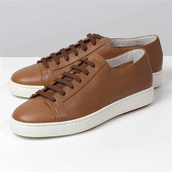 1 000円offクーポン対象 23日限定 Santoni サントーニ Mbcnba6cmiac50 レザー ローカットスニーカー レースアップ 靴 ブラウン インポートセレクト Musee 通販 Yahoo ショッピング