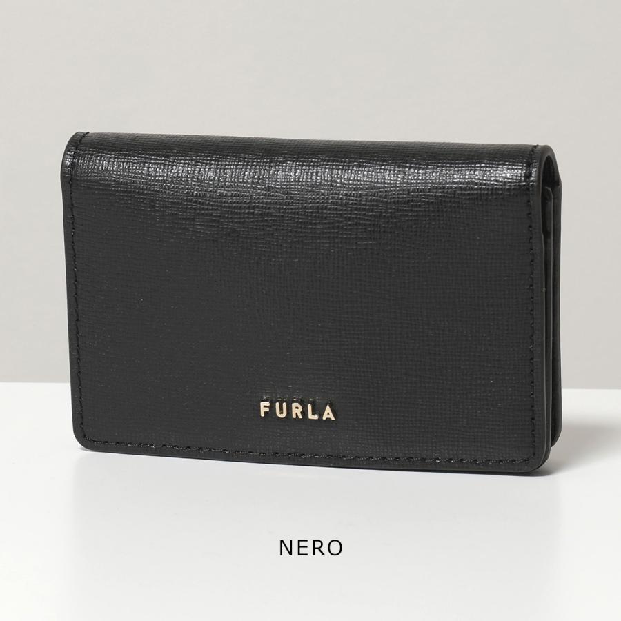 新品 フルラ FURLA カードケース バビロン S CARD CASE ネロ-
