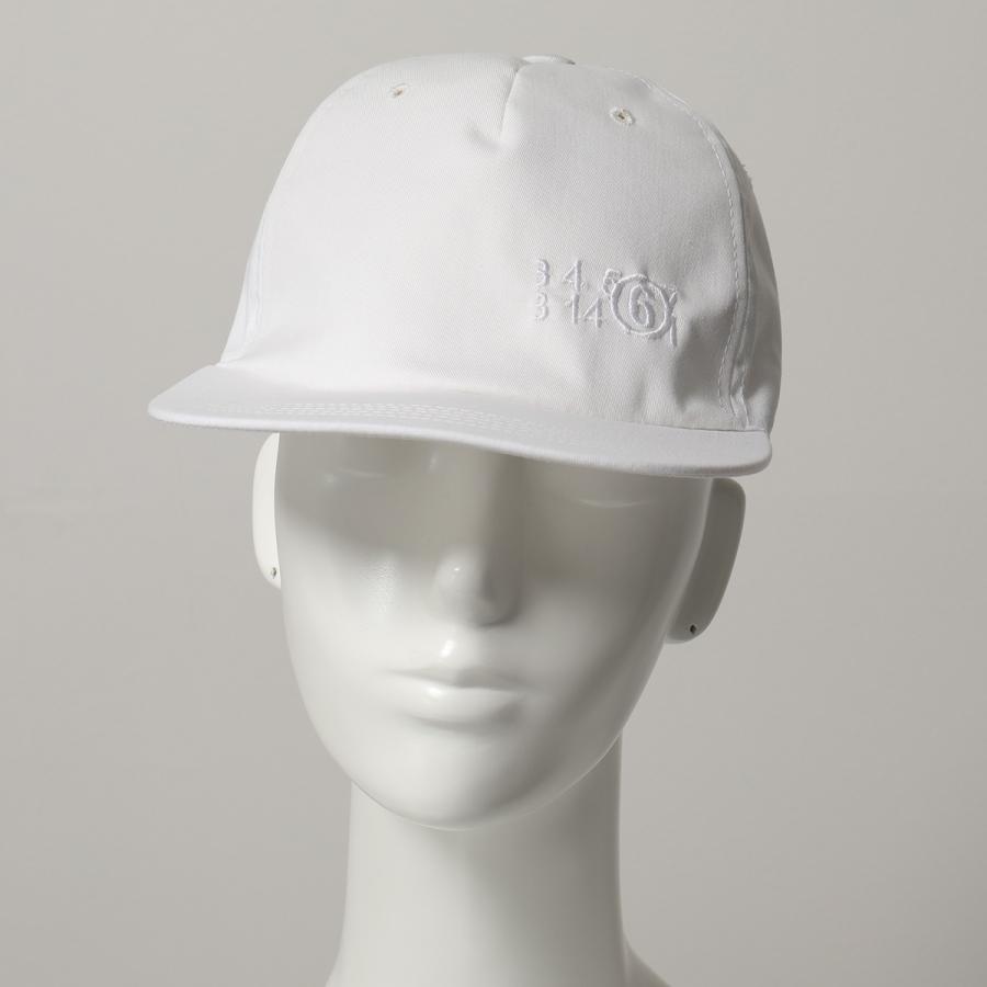 大人気新作 MM6 Maison Margiela ロゴ ベースボールキャップ - 帽子 大人気新作 MM6 Maison Margiela ロゴ ベースボールキャップ - 帽子