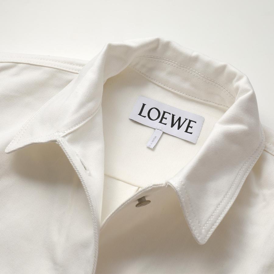 LOEWE ロエベ S359330XCG レザー ポケット オーバーシャツ LOEWE ロエベ S359330XCG レザー ポケット オーバーシャツ