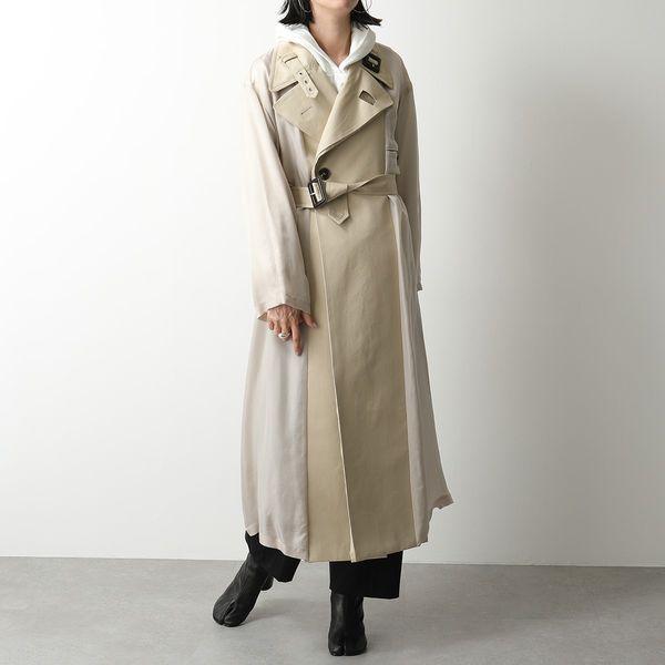 レビューを書けば送料当店負担 S S51ah0163 1 メゾンマルジェラ Margiela Maison グットプライス 21年春夏新作 トレンチコート レディース 119 異素材 インサイドアウト ロングコート スプリングコート コート アウター Www Affaires Sociales Gouv Cg