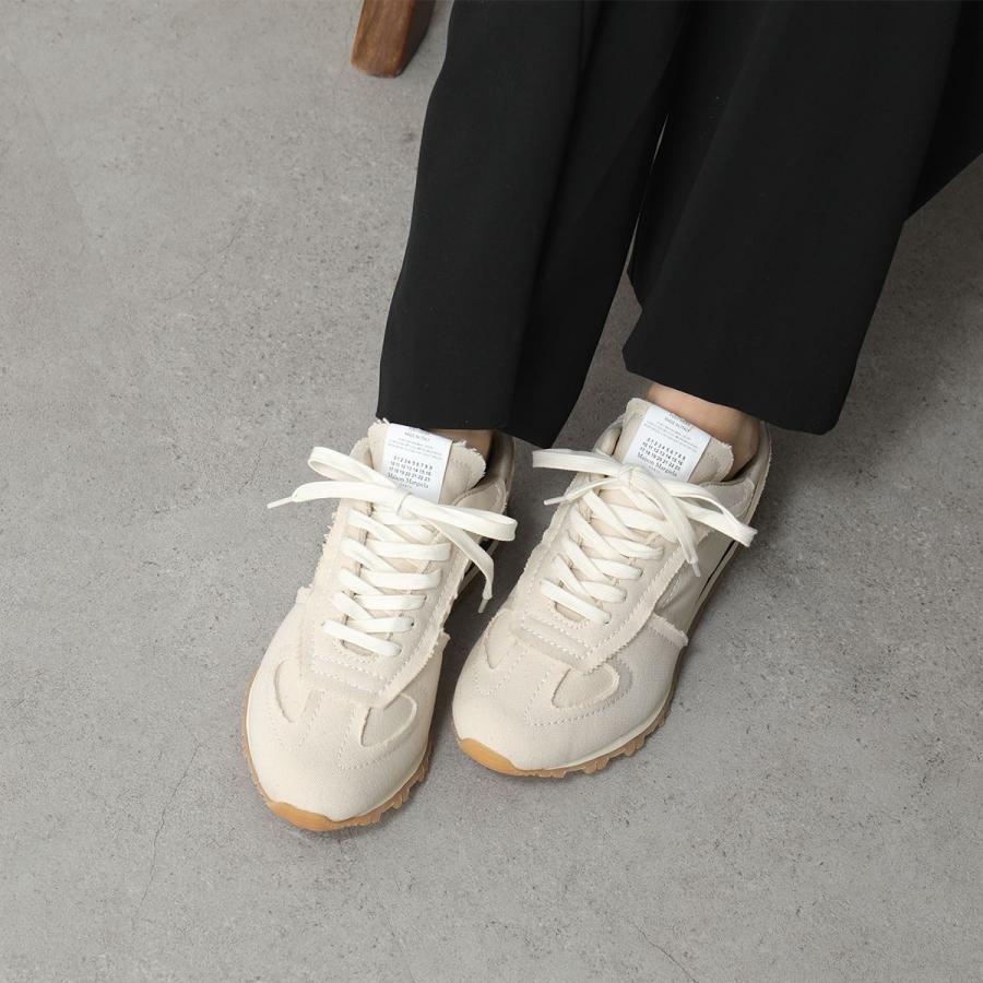 Maison Margiela メゾンマルジェラ S58ws0186 P3958 キャンバス ランナー スニーカー ローカット ナンバーロゴ 靴 T1013 レディース インポートセレクト Musee 通販 Yahoo ショッピング