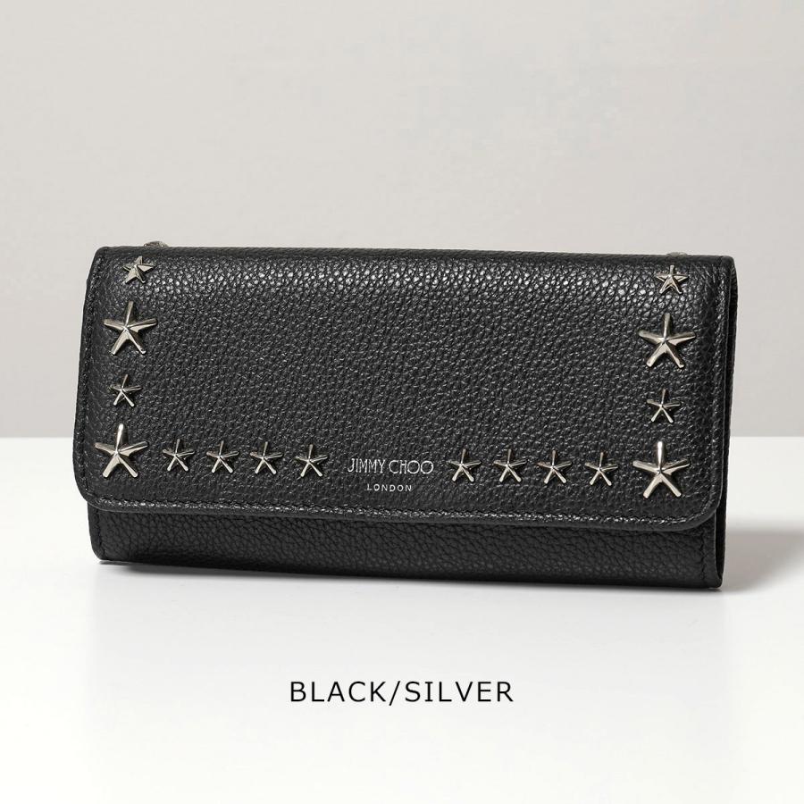 JIMMY CHOO Jimmy Choo ジミーチュウ 二つ折り長財布 NINO UUF JIMMY CHOO Jimmy Choo ジミーチュウ 二つ折り長財布 NINO UUF