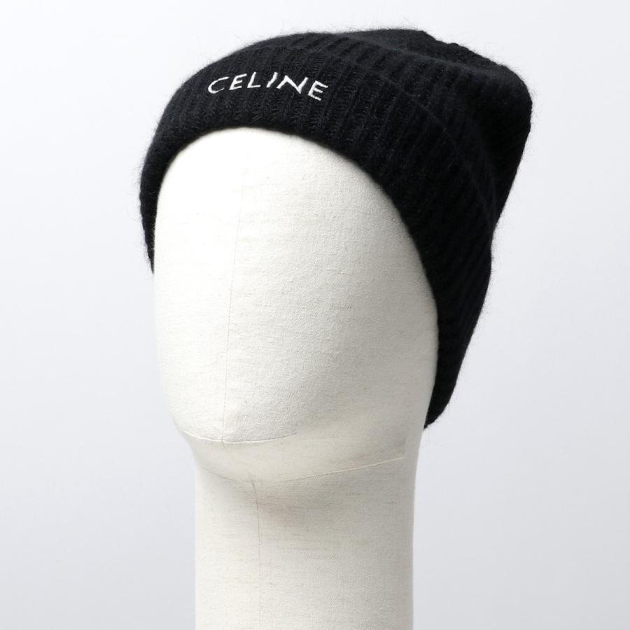 柔らかな質感の smle0様専用 新品セリーヌエンブロイダリービーニー黒