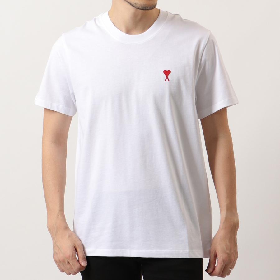 Ami Alexandre Mattiussi アミ アレクサンドルマテュッシ Bfhj108 723 Ami De Coeur T Shirt 半袖 Tシャツ カットソー クルーネック コットン 330224078 インポートセレクト Musee 通販 Yahoo ショッピング