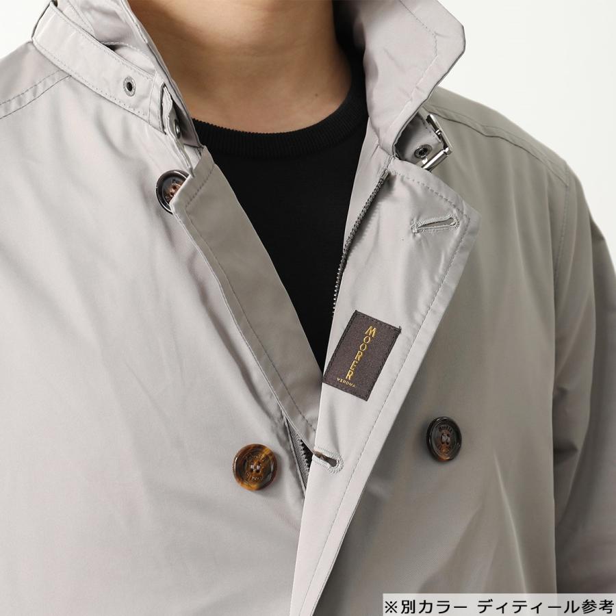 MOORER ムーレー スプリングコート SC-MORANDI-KM メンズ ダブルブレスト ジャケット チェスターコート 撥水 カラー3色の画像