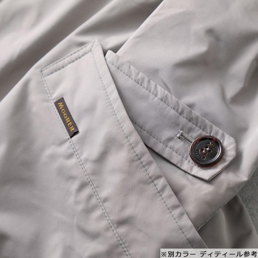 MOORER ムーレー スプリングコート SC-MORANDI-KM メンズ ダブルブレスト ジャケット チェスターコート 撥水 カラー3色の画像
