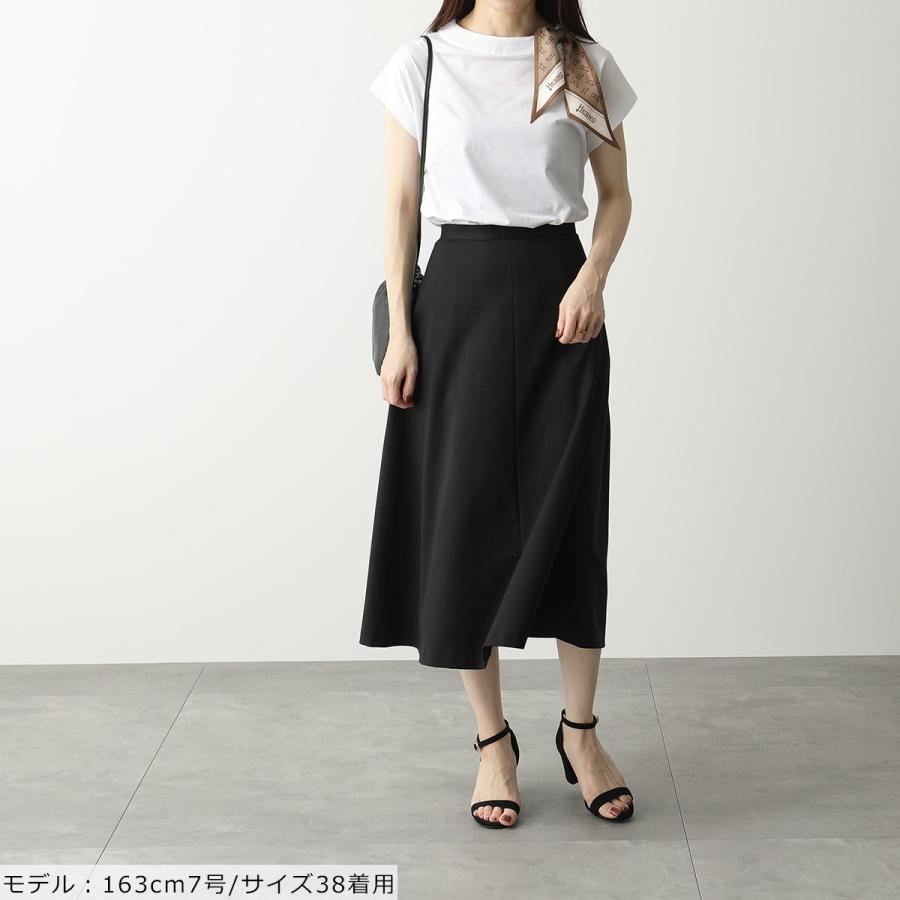 タグ付き 未使用 ヘルノ 現行 ブラウス フレンチスリーブ ホワイト 44 XL HERNO（ヘルノ） カットソー JG000158D 52003 レディース フレンチ