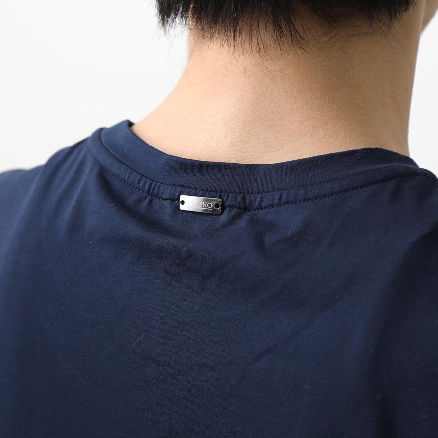 HERNO（ヘルノ） 半袖 Tシャツ JG000174U 52003 メンズ クルーネック