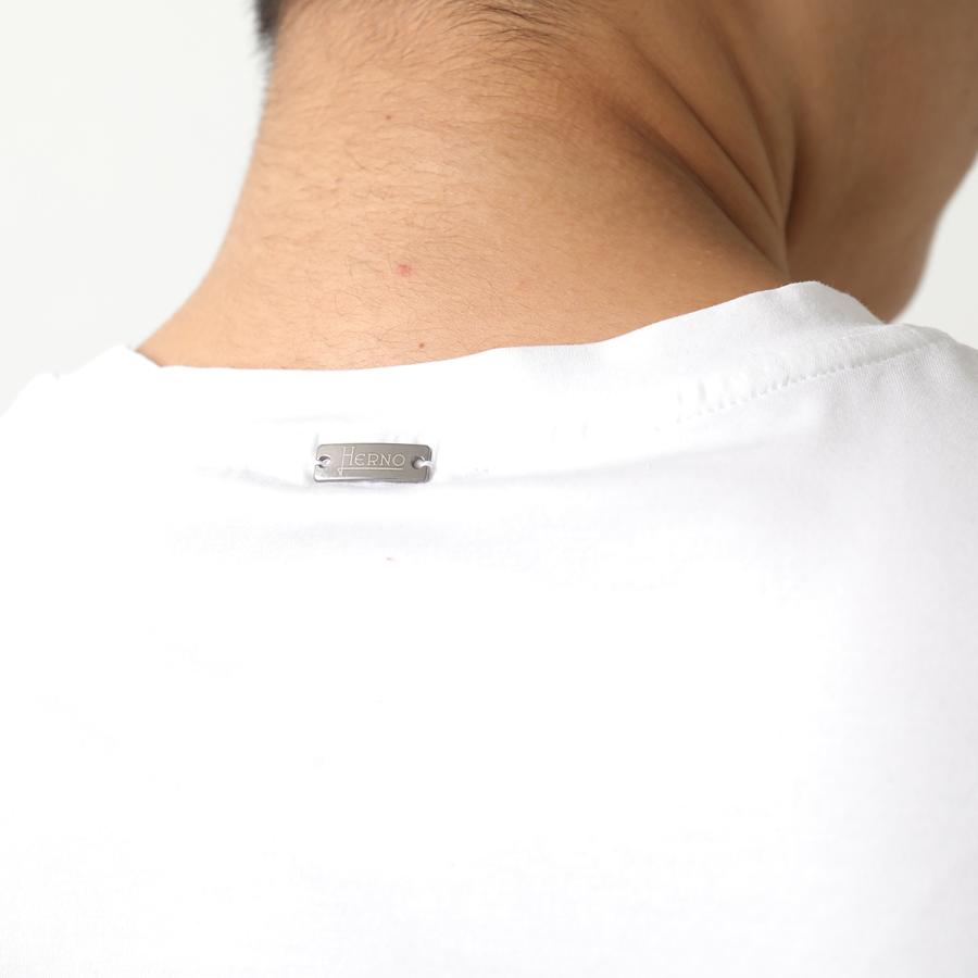 HERNO（ヘルノ） 半袖 Tシャツ JG000174U 52003 メンズ クルーネック