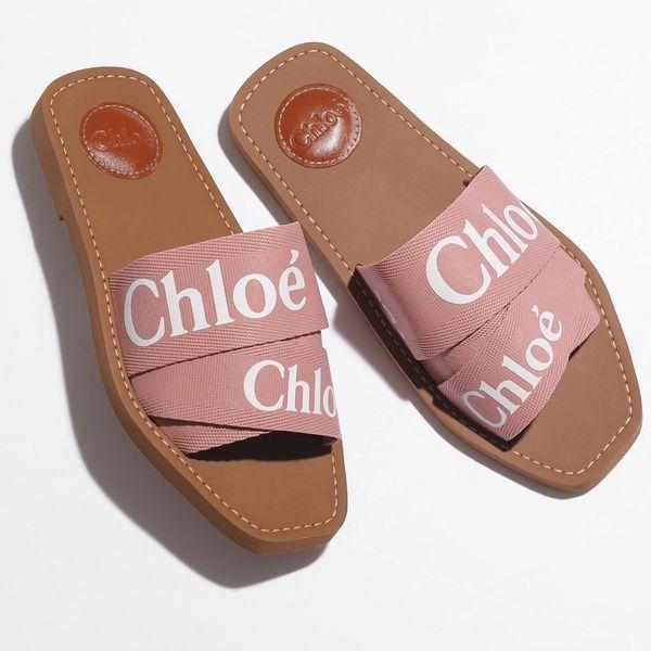Chloe クロエ CHC19U18808 WOODY ウッディ フラットミュール サンダル ロゴバンド 靴 6H6/Delicate-Pink  レディース :330312020:インポートセレクト musee - 通販 - Yahoo!ショッピング