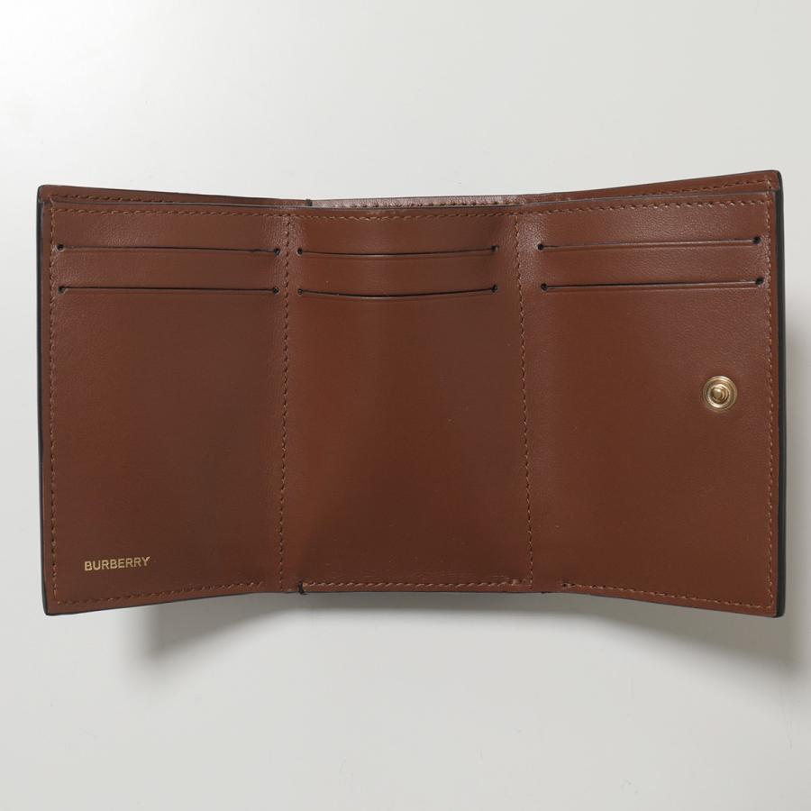 BURBERRY三つ折り財布 ミニウォレット PVC アイコンストライプ