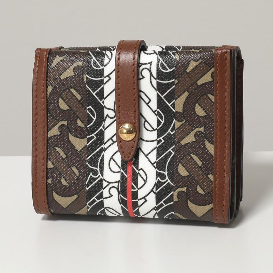 BURBERRY バーバリー 8030424 LUNA ルナ TBモノグラム 二つ折り BURBERRY バーバリー 8030424 LUNA ルナ TBモノグラム 二つ折り