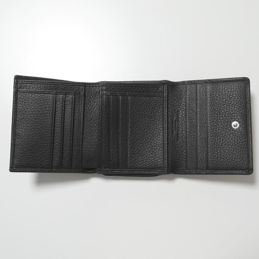 GIANNI CHIARINI 黒 三つ折り財布 GIANNI CHIARINI（ジャンニ キアリーニ） 財布 「GIANNI CHIARINI