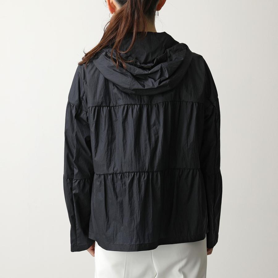 HERNO - HERNO(ヘルノ) ブルゾン サイズ42 M レディース美品  - GI0127D ピンクベージュ 長袖/ジップアップ/春/秋 HERNO（ヘルノ） GI0127D 12314 ナイロン スプリングジャケット