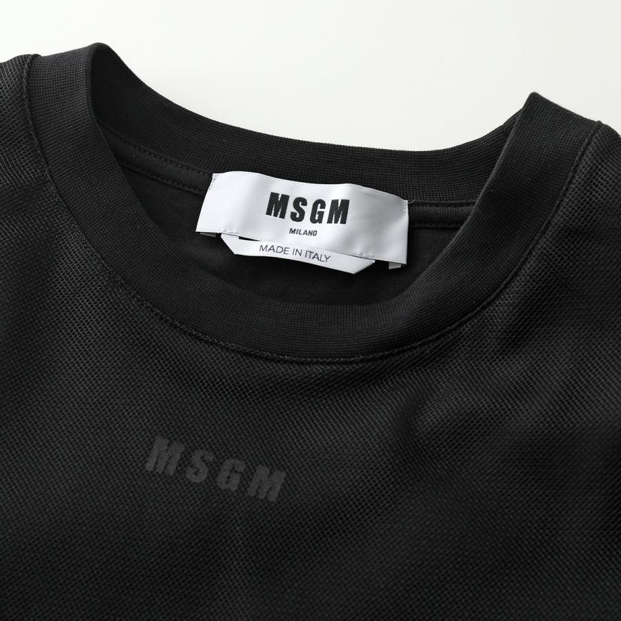 MSGM エムエスジーエム 3041MDA66 ワンピース チュニック 半袖 Tシャツ 